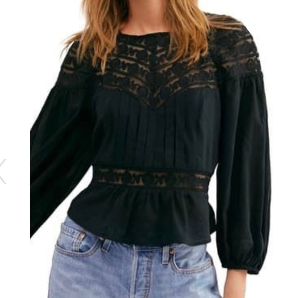 NWT Free People Sweet Mornings Top - Picture 2 of 6